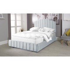 Oced Velvet Silver 3ft Bed